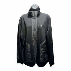Express Women’s Full Zip Black Track Jacket Size L JC552